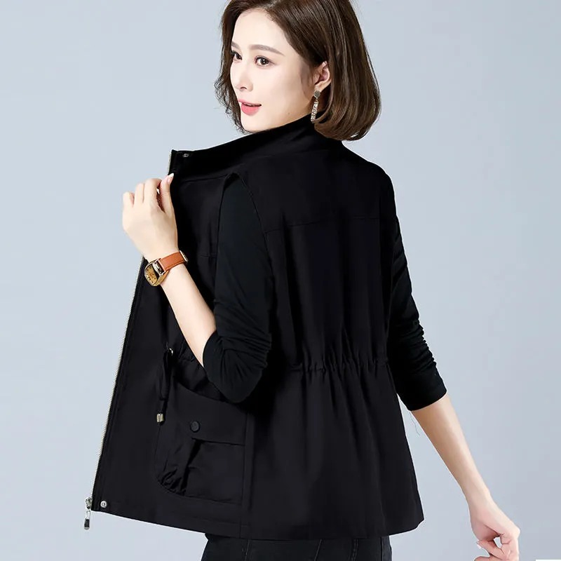 เสื้อกั๊กคอตั้งน้ำหนักเบาสำหรั - Women'S Fashion Gilet บทวิจารณ์และราคา